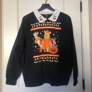 BRAND NEW - Winnie The Pooh Halloween Pullover Sweater